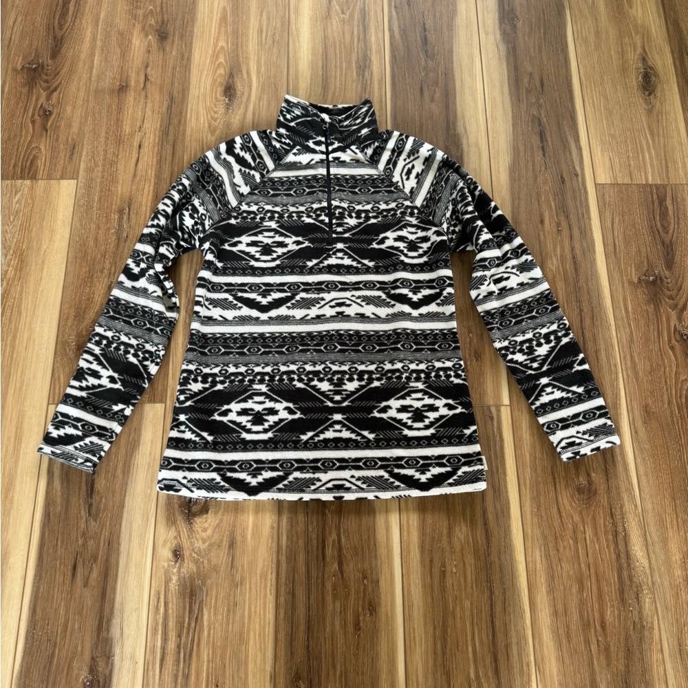 Eddie Bauer 1/4 zip pullover long sleeve size small